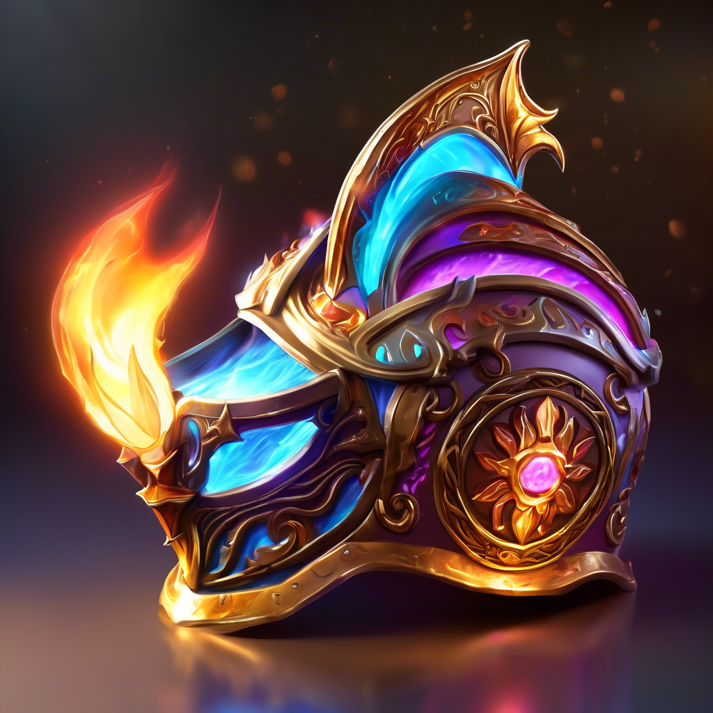 Flameborn Radiance Helm