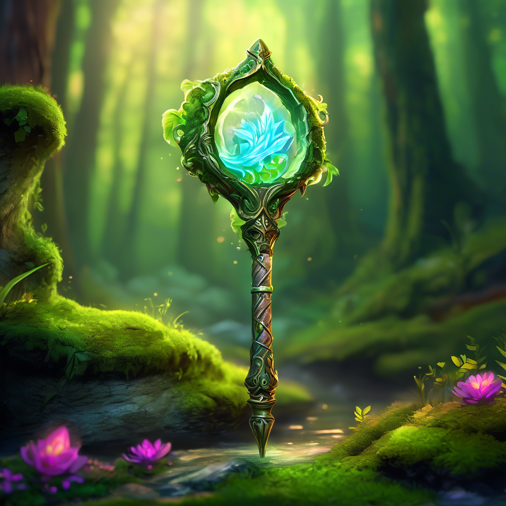 Mossy Radiance Staff