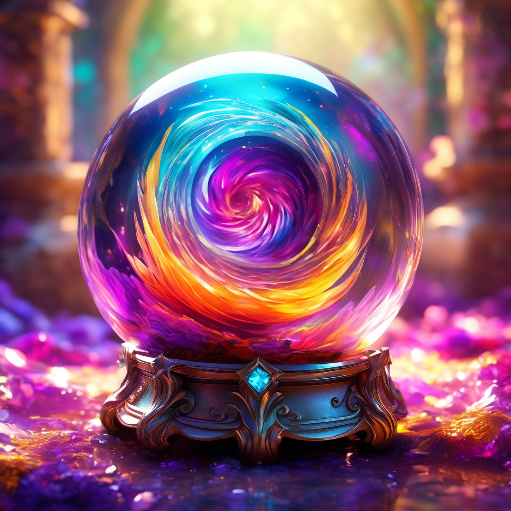 Mirrored Resin Vortex